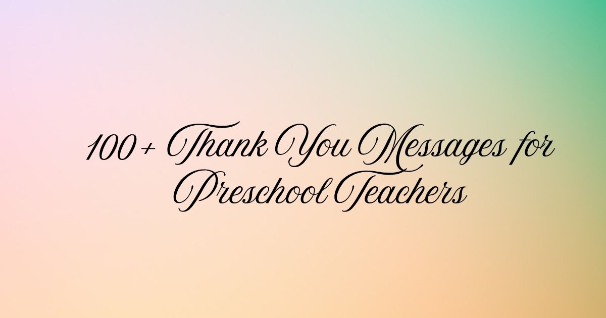 Thank You Messages for Leaders