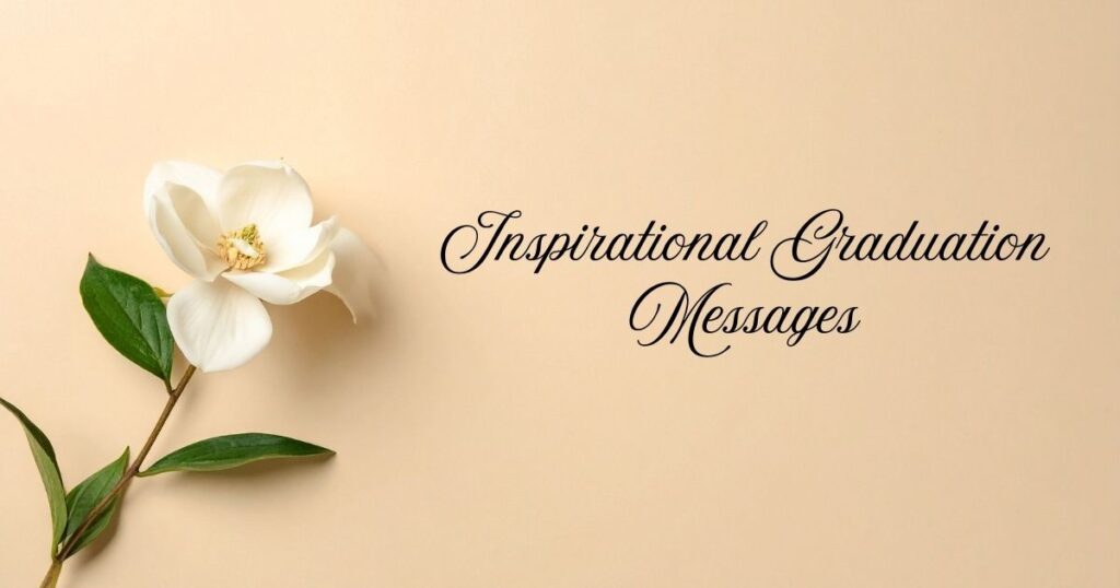 Inspirational Graduation Messages