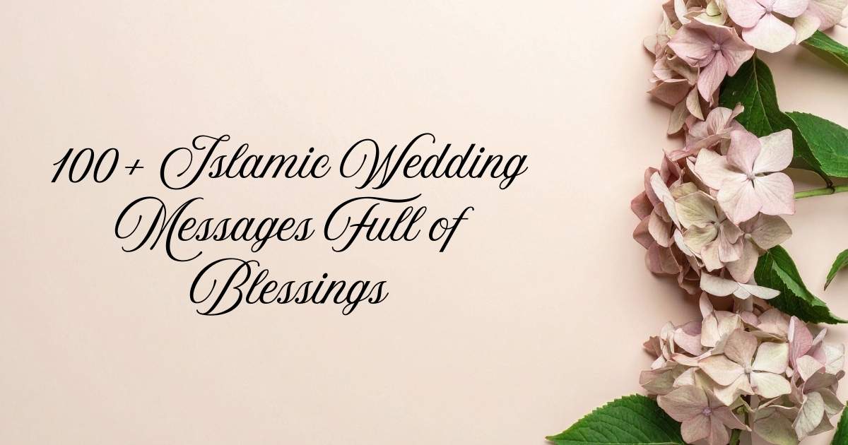 Islamic Wedding Messages
