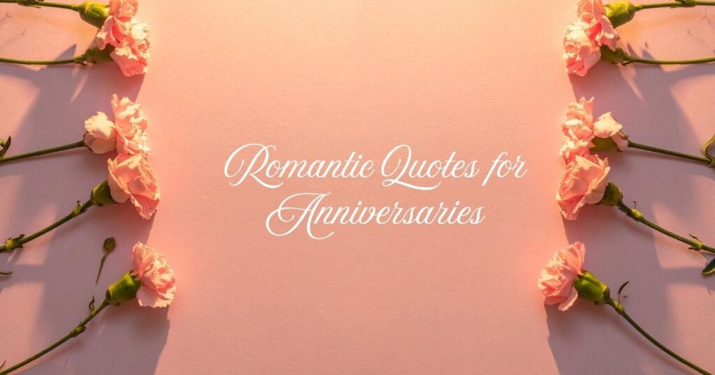 Romantic Quotes for Anniversaries